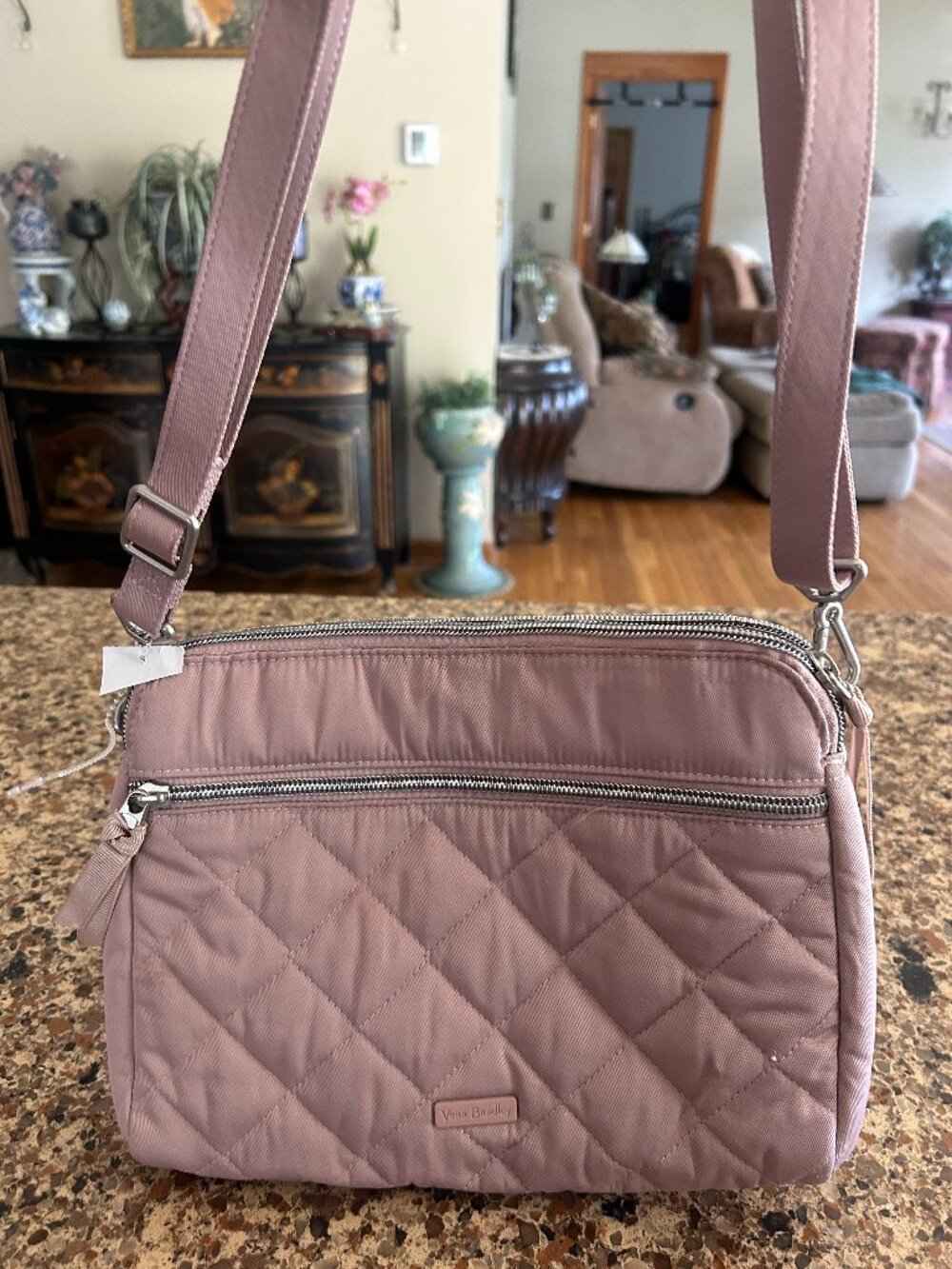NEW Vera Bradley Soft Mauve Crossbody